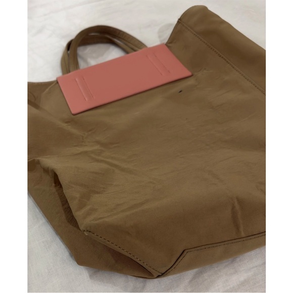 Acne Studios Tan and Pink Tote Bag - Picture 3 of 10